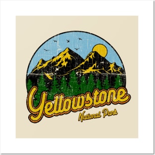 Vintage Yellowstone Park Posters and Art